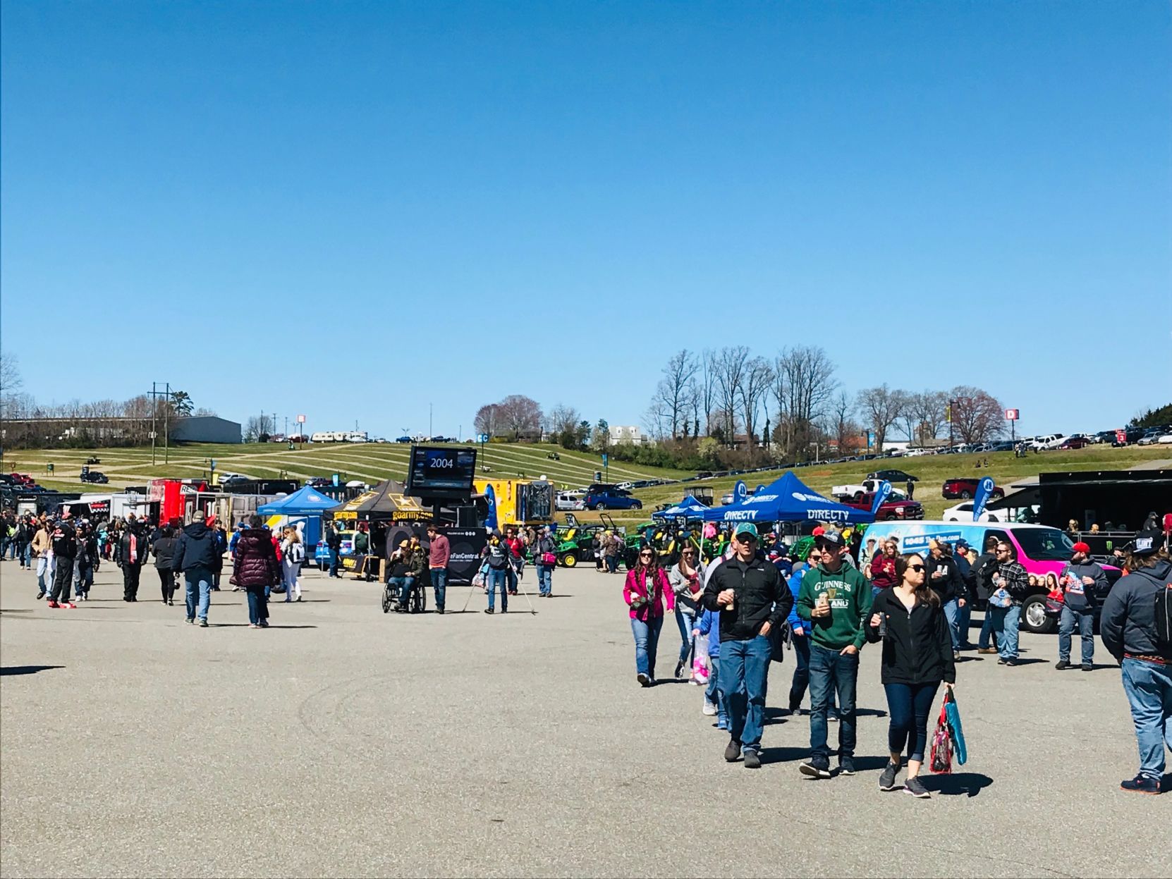 Martinsville Truck Races fans in concession area -photo 1.jpg